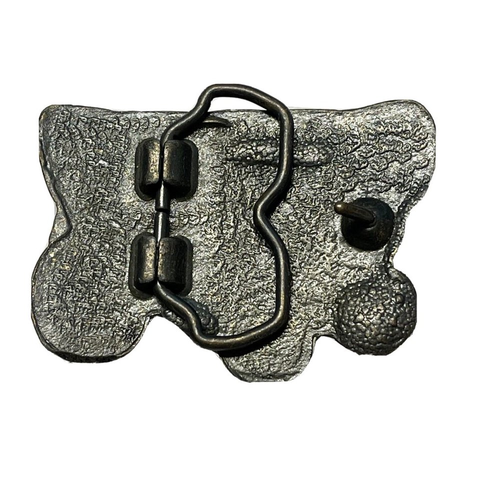 New Old Stock Vintage 70's Western Horse Carriage Buggy Belt Buckle - Picture 2 of 2